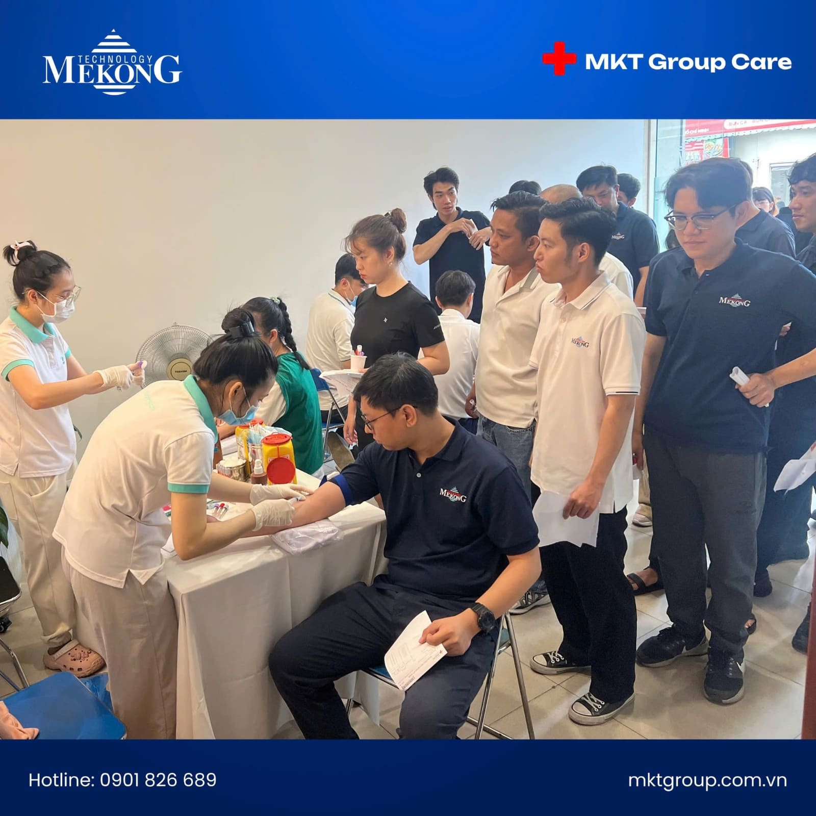 MKT Group tổ chức khám sức khỏe định kỳ năm 2026 cho cán bộ nhân viên