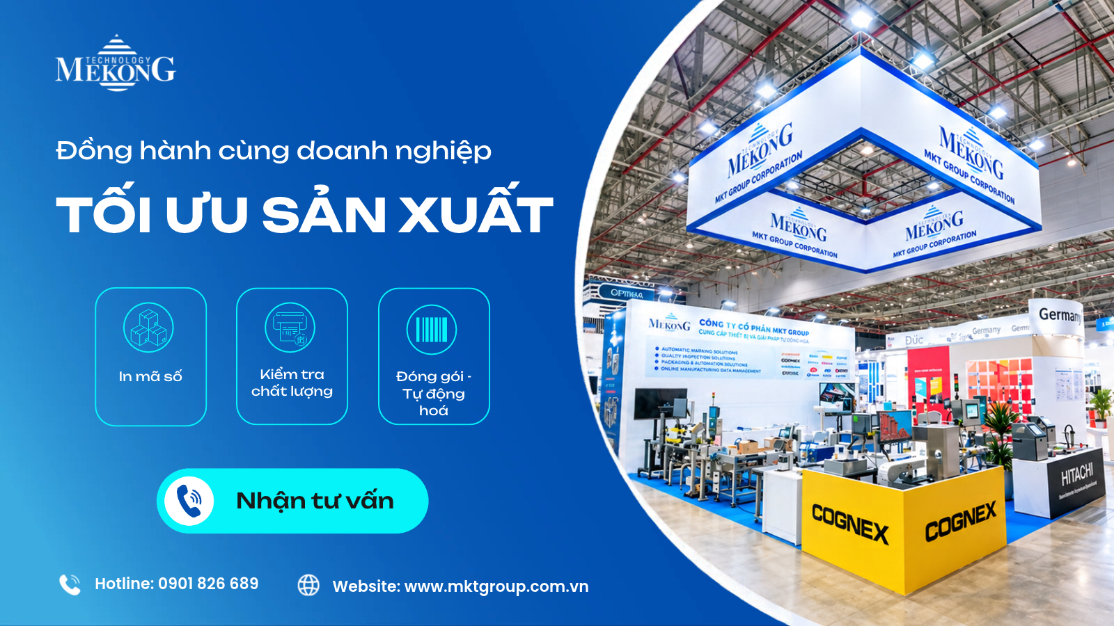 Liên hệ MKT Group tư vấn giải pháp tự động hoá công nghiệp phù hợp