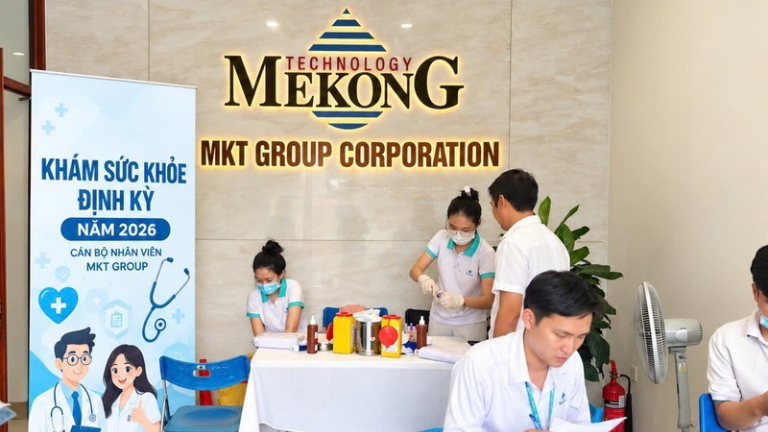 MKT Group tổ chức khám sức khỏe định kỳ năm 2026 cho cán bộ nhân viên